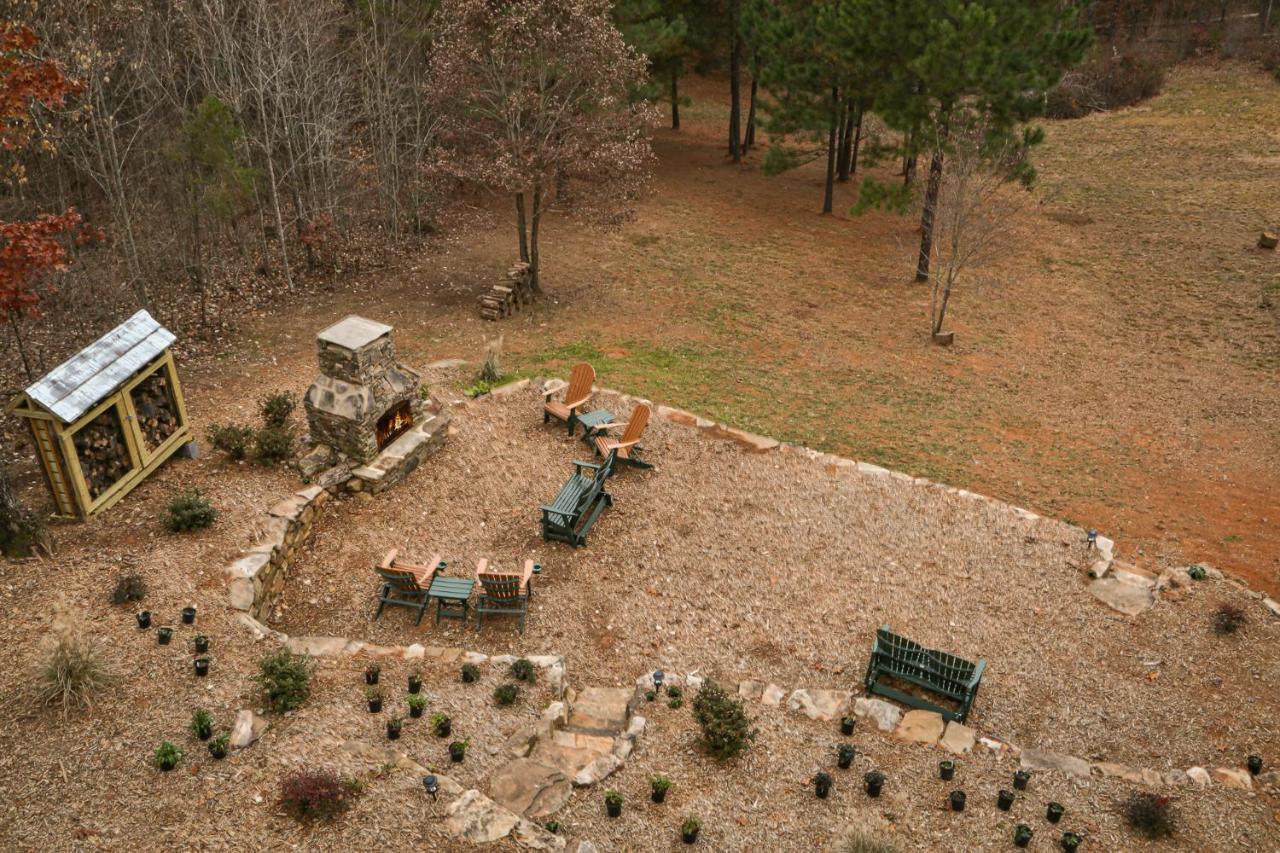 Eagles Crest - Long Range Layered Mountain Views In Peaceful Neighborhood! Villa Mineral Bluff Bagian luar foto