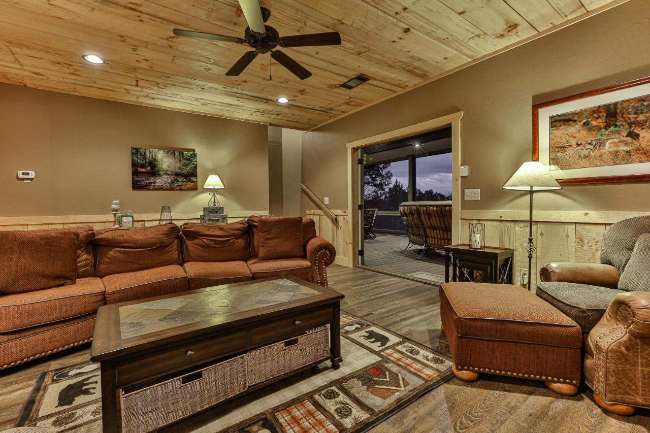 Eagles Crest - Long Range Layered Mountain Views In Peaceful Neighborhood! Villa Mineral Bluff Bagian luar foto